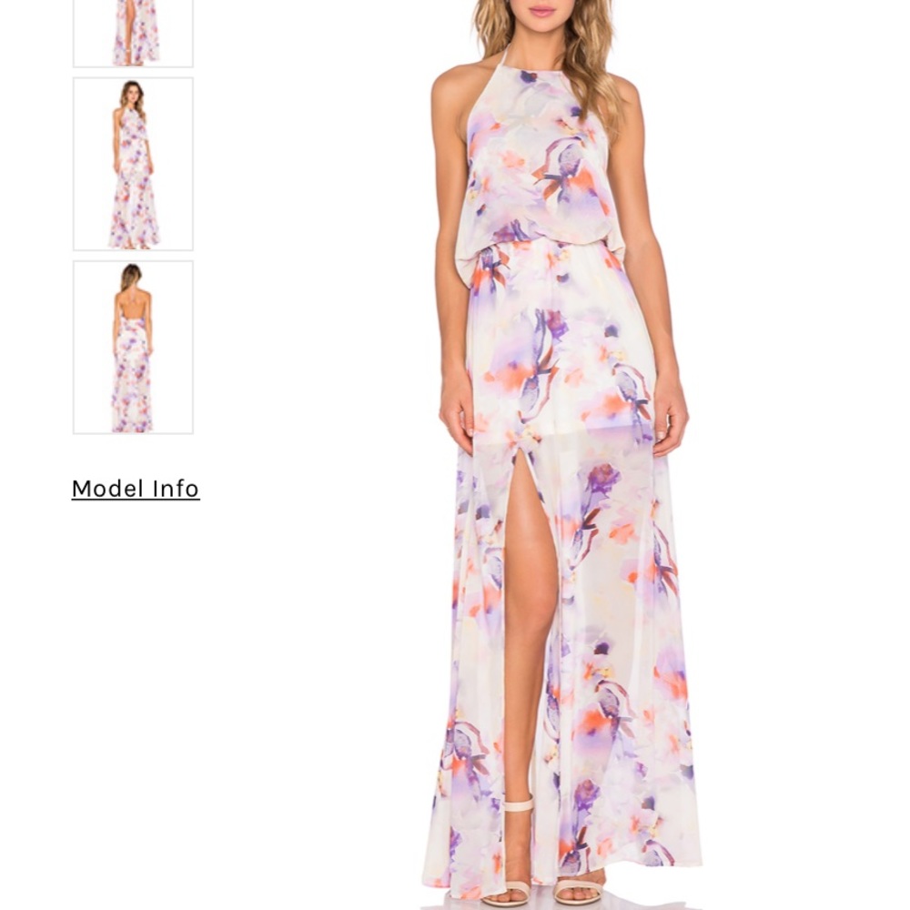 Show Me Your MUMU x REVOLVE Heather Halter Maxi S